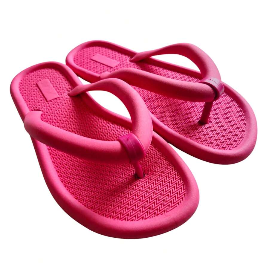 Women's Flip Flop Slippers Comfortable Non-Slip Various Colors - Rose - View 1