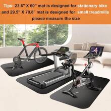 Suitable For Treadmill Mats, Elliptical Machines, Exercise Bikes, Stationary Bikes, Spinning Bikes, Indoor Stationary Fitness Equipment, Can Protect Hardwood Floors