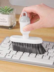 1pc Multifunctional Computer Cleaning Brush Soft Brush Keyboard Cleaning, Corner Gap Dust Collector Gap Cleaning Brush, Suitable For Windows, Small Corners, Beds, Sofas
