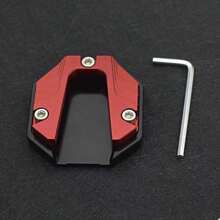 Motorcycle Accessories Modified Enlarged Side Stand Base, Anti-Slip Auxiliary Kickstand Pad For Motorcycle & Electric Bicycle