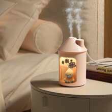 MIPOW COOL MIST HUMIDIFIER 380mL Enlarge Water Tank, 50ml/H Spray Volume, 2 Working Modes: Intermittent Mist (3 Seconds On/3 Seconds Off) & Continuous Mist. Humidifier Automatically Shut-Off When The Water Level Is Low.