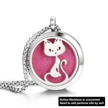 全新不锈钢香薰项链扩散器吊坠盒首饰生命之树香水精油扩散器项链开口盒吊坠项链不锈钢首饰