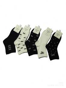 5 Pairs Bowknot Fabric Multipurpose Bows, Minimalist And Practical - Multicolor - View 9