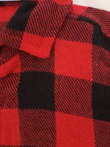 Camisa Xadrez Infantil Manga Longa Country Festa Junina/Julina Outono Inverno