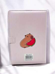 Capybara Design Notebook Agenda, Perfect For All Your Notes, Jotdowns, And Reminders - 西瓜 - 查看 6