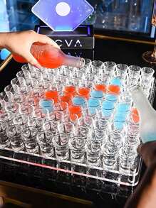 6/12pcs Shot Glasses Bulk Set, 1.5 Oz(40 Ml) Clear Shot Round Glass Cups, Small Glass Shot Cups, Vodka, Whiskey Glasses, Tequila, Brandy, Espresso, Liquor, Ideal For Restaurants, Bar, Party, Christmas Gift