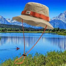 Unisex Hiking And Fisherman Hats - Adjustable Wide-Brimmed Hiking Hats, Breathable, Quick-Drying, Fashionable And Versatile - Khaki - View 2