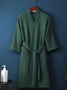 Szlafrok Wiosna Lato Szlafrok Długi Wager Szlafrok Hotelowy Salon Kosmetyczny Cienki Szlafrok Męski I Damski Wystrój Domu Łazienka Powrót Do Szkoły