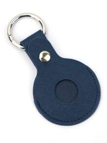 Estuche personalizado con iniciales en relieve 3D por estampación en caliente para Airtag de Apple. Funda de piel protectora con llavero compatible con Airtag. Cubierta para rastreador compatible con collar de perro o gato New Airtag