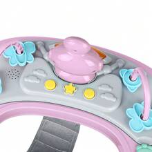 Baby Bumper - Andador para bebé, altura regulable, ayuda para caminar con capota, 67*67*79cm