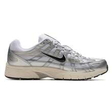 Nike 耐克舒适透气休闲运动鞋CD6404-105 - 白/黑/金屬銀/飛行銀/淡象牙白 - 查看 2