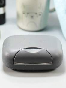 Creative Travel Portable Lock Cover Soap Box Sealed Waterproof Large Handmade Soap Box Face Soap Box Household Face Washing Soap Storage Is Very Suitable For Outdoor And Bathroom Use, Easy To Open Design, Soap Rack Bathroom Vacation Travel Accessories Summer Travel Essentials