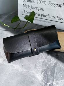 1pc Men's Aviator Fashion Glasses, Retro Black Frame, Summer Fashion Glasses Suitable For Vacation, Travel, Beach, Unisex Fashion Eyewear For Summer Beach Vacation,Outdoor,Travel - Multicolor - View 10