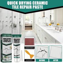 Tile Repair Paste Crack Repair Tile Quick Drying Adhesive Marble Bathtub Furniture Toilet