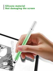 Dual-Spitzen Makronen Farbverlauf Touchscreen Stylus Stift, runde Scheiben Touchscreen Stift für Handy, Tablets, Schreiben, Bearbeiten, Zeichnen, universeller kapazitiver Stylus