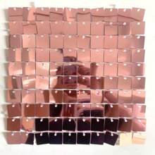 20PCS Shimmer Wall Backdrop Square Sequin Wall Panels Shimmer Backdrop Wall Decor , Birthday, Anniversary, Engagement And Bachelorette Decoration Party