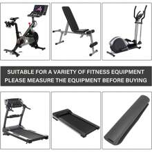 Suitable For Treadmill Mats, Elliptical Machines, Exercise Bikes, Stationary Bikes, Spinning Bikes, Indoor Stationary Fitness Equipment, Can Protect Hardwood Floors