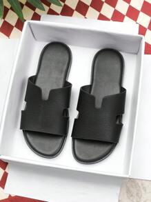 Mules décontractées pour hommes, nouveau style printemps/été 2025, design de sangles , antidérapantes et résistantes à l'usure, pour l'intérieur, l'extérieur et la plage, grande taille 43-45