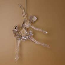 1pc Graceful Ballet Dancer Plastic Hanging Decor, Elegant Lady Dance Ornament For Car, Home, Garden, Window And Porch Decor - Perfect Gift For Birthday And Holidays Room Decor Bedroom Decor Home Decor Wall Decor