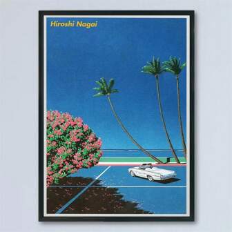 Une pièce, Affiche de canevas vintage de Nagai Hiroshi, décoration d'art rétro, art mural sans cadre, style de bande dessinée, moderne et rétro, vertical, convient pour une utilisation intérieure et extérieure, printemps et hiver, encre sur canevas, convient pour les salons, les chambres à coucher, les bureaux, les salles de bains, les cuisines