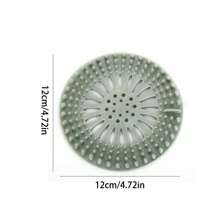1 szt. Sitko do odpływu łazienkowego, Silikonowe sitko do zlewu, Pasuje do filtra siatkowego odpływu zlewu kuchennego