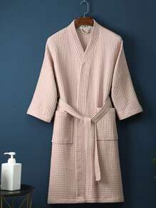 Szlafrok Wiosna Lato Szlafrok Długi Wager Szlafrok Hotelowy Salon Kosmetyczny Cienki Szlafrok Męski I Damski Wystrój Domu Łazienka Powrót Do Szkoły