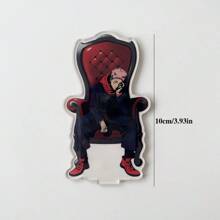 Jujutsu Kaisen 1pc/Set Anime Peripheral Jujutsu Kaisen Acrylic Stand, Gojo Satoru Decorative Creative Display, Itadori Yuji Desktop Card Holder, Fushiguro Megumi, Room Decor, Bedroom Decor, Holiday Gift Back To School