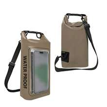 2L PVC Clip Swimming Waterproof Bag New Mesh Material Sports Messenger Bag Beach 2-In-1 Cell Phone Bag - Multicolor - View 18