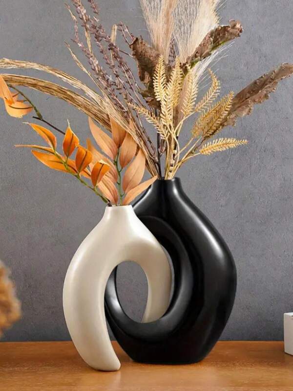 Wabi Sabi Style Retro Vase Creative High-End Niche Decoration Living Room Cabinet Home Ancient Costume Accessories Decoration Creative Alien Combination Snuggling Decoration Home Flower Arrangement Dry Flower Crafts Decoration Table Decoration Simple Vase Ins Style Creative Flower Arrangement Desktop Light Luxury High-End Feeling