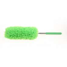 1pc Flexible Ostrich Feather Duster Cleaner, Stainless Steel Adjustable Bendable Household Duster, Cleaning For Fan, Ceiling, Cabinet, Desk, Sofa, Bed And Various Furniture Crevices, Lightweight Dusting Brush, Suitable For Daily Use