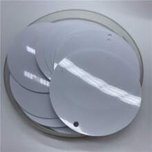 50 szt. 50 mm płaskie okrągłe cekiny z 1 otworem bocznym PVC płaskie okrągłe luźne cekiny paillettes szycie rękodzieło DIY ślubny wisiorek