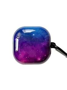 Galaxy Buds Marble-TPU Case For Buds 2/Pro/Pro 2/Live/FE, Scratch-Resistant & Anti-Slip Texture, Sleek & Stylish Design With Detachable Carabiner