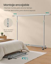 SONGMICS Clothes Drying Racks - Silber - Übersicht 4