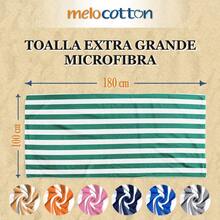 Extra Large Towel - Soft, Absorbent Microfiber 180x100cm - 米色 - 查看 3