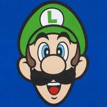 Super Mario Boys Pyjamas , 2 Pack Kids Pjs , Gaming Boys' Pyjama Sets , Mario Pyjamas - Blue - View 5