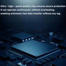 RUSHBGM 2TB Portable External SSD | USB 3.0 | Ultra-Fast File Transfer | Low Power Consumption | Sleek Black Design | Compatible With Laptops, Desktops & OTG Devices - màu đen - Xem 5