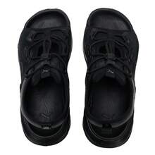 Puma 男鞋女鞋拖鞋/涼鞋Hypnotic Sandal舒適輕便運動休閒鞋401653-01 - 黑色-黑色 - 查看 2