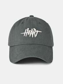 1pc Unisex Embroidered Oversized Baseball Cap, Sun-Shading, Large & Deep Fit, Adjustable Baseball Cap For Men - Multicolor - View 9