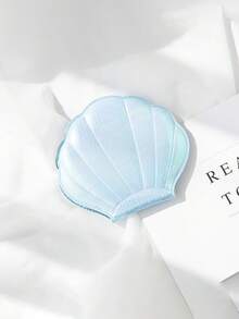 1pc Shell Shape Mirror, Holographic Iridescent Girly Handheld Double-Sided Makeup Mermaid Vanity Compact Mirror,Makeup,Cheap,Room Decor,Vanity,Travel,Bedroom,Makeup Accessories,Mirror,Vanity Mirror,Mini Mirror,Compact Mirror,Mirror Small,Hand Mirror - Multicolor - View 5