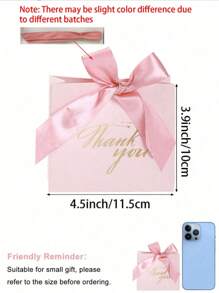 10/20pcs, 4.5x1.8x3.9 Inch Small Thank You Gift Bags Packing Paper Gift Box Creative Classic Envelopes Gift Boxes Wedding Favor Boxes Birthday Party Wedding Party Cosmetics Packaging Box