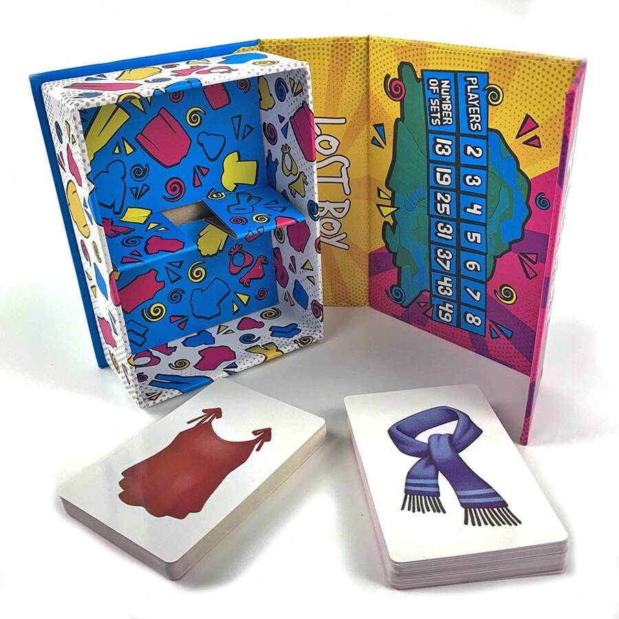 Juego de cartas de ritmo rápido - Juego de apilamiento colorido, adecuado para juegos de cartas de ritmo rápido y no estratégicos | Ideal para reuniones familiares, fiestas de Navidad y San Valentín | Incluye cartas azules/amarillas y divertidas ilustraciones de torres de apilamiento