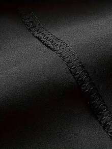 Men's Black Drawstring Shorts With Zipper Pockets - Made Of Lightweight Polyester, Suitable For Summer Workout And Beach Activities - Black - View 6