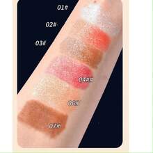 Glitter Highlight Makeup Eyeshadow Stick Set - 01 - 查看 3