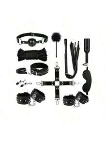 11 Pcs Bondage For Sex BDSM Leather Bondage Sets Sexy Restraint Kits For Women And Couples SM Product
