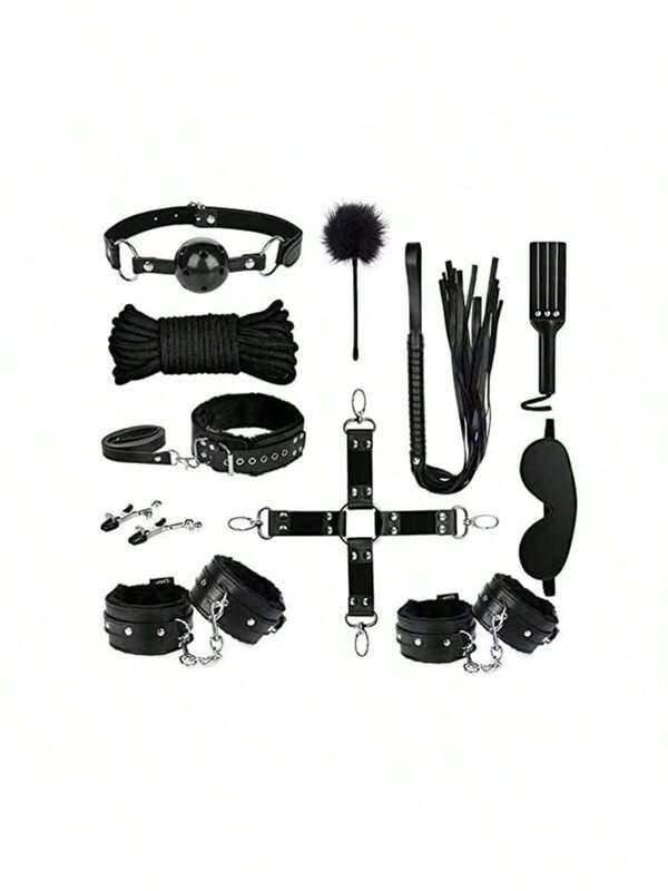 11 Pcs Bondage For Sex BDSM Leather Bondage Sets Sexy Restraint Kits For Women And Couples SM Product
