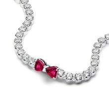 1pc Sparkling Pink Zirconia Bow Bracelet, 16-20cm Suitable For Women Everyday Wear, Fine Jewelry, Gift For Valentine's Day, Mother's Day, Birthday - Butterfly - View 4