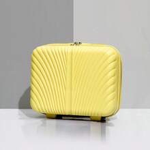 Solid Color Minimalist Suitcase Trolley Luggage, Large Capacity For Students, Traveling, Business Trips, New Model Cabin Size Holiday Vacation Travel Accessories Summer Travel Essentials Graduation Bag For School School Accessories School Stuff - Multicolor - View 20