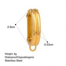 S SHOPBOHO 1pc Sneakers Charms Accessories Dazzling Glitter Charms Unique Little Bling Shoe Charms Bikini Charms Personalized Charm Pendant Waterproof Bikini Jewelry Stainless Steel DIY Charm Pendant - Ocean Breeze - View 13