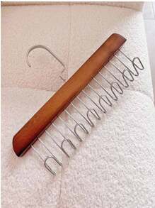 Ideal Storage Solution For Winter Scarves & Thick Leggings - S-Shaped Pants Rack, Upgraded Anti-Slip Pants Hanger 1pc, Wrought Iron & Stainless Steel Pants Rack, Sturdy (This Product May Have Minor Scratches During Express Delivery, Which Does Not Affect Much. It Is Recommended Not To Purchase If You Are Concerned About It),Spring,Minimalist,Summer Tops