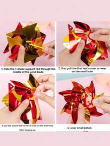 20 件塑料彩虹风车派对风车，彩虹亮片迷你风车套装 - 色彩鲜艳，防水防晒，适用于花园装饰和派对礼品（需要 DIY 组装），户外，小礼物，花园玩具（颜色随机）20 件塑料彩虹风车派对风车，彩虹亮片迷你风车套装 - 彩色 - 查看 8